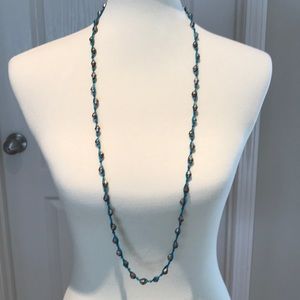 Turquoise Lucky Brand Necklace EUC!